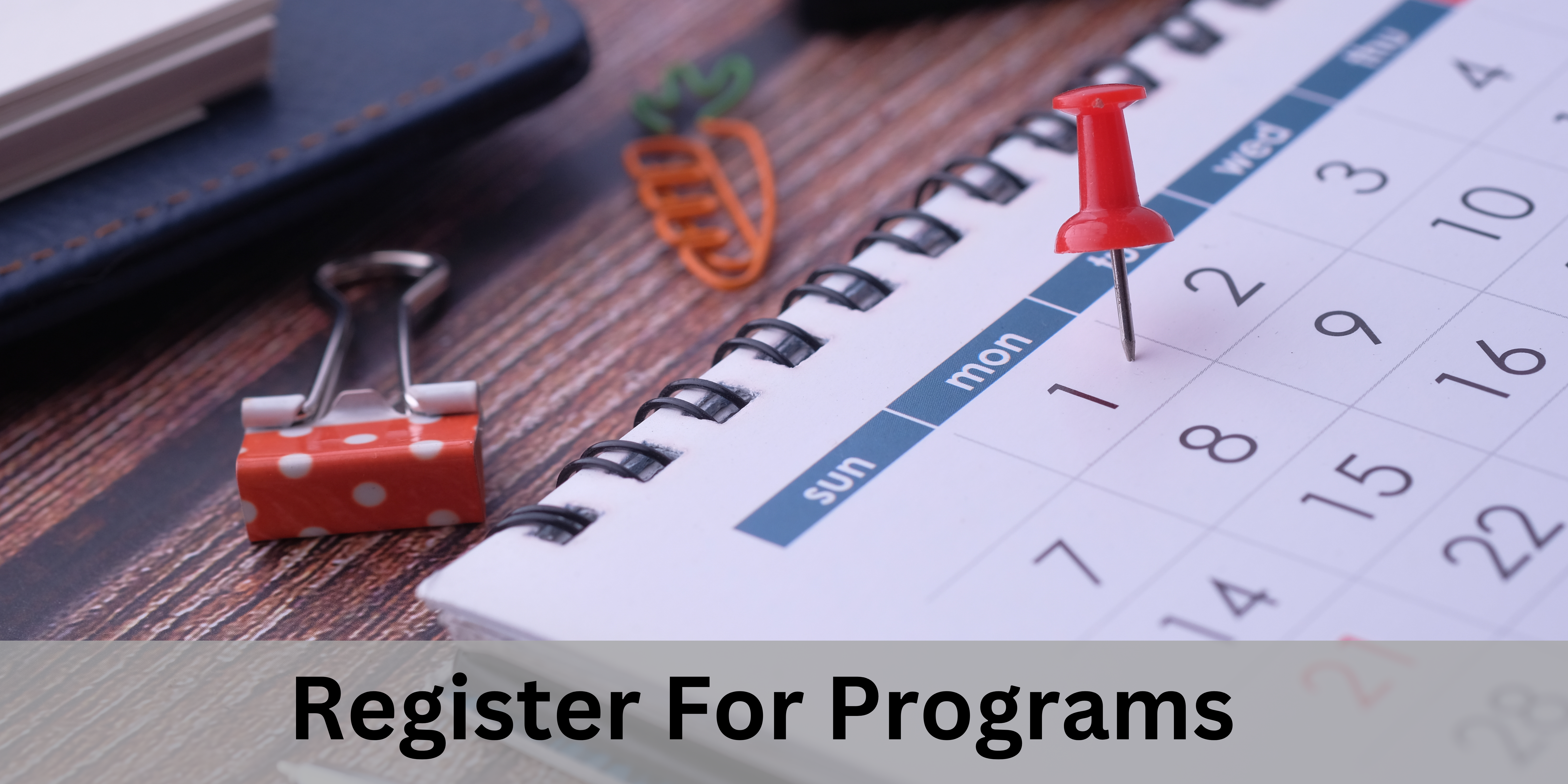 Register for Programs